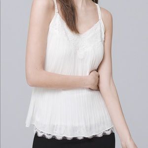 Mia pleated Cami-NWT